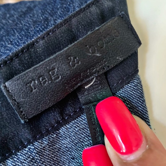 Rag & Bone Ryder Dark Denim Sheath Dress Size XS - Picture 7 of 12